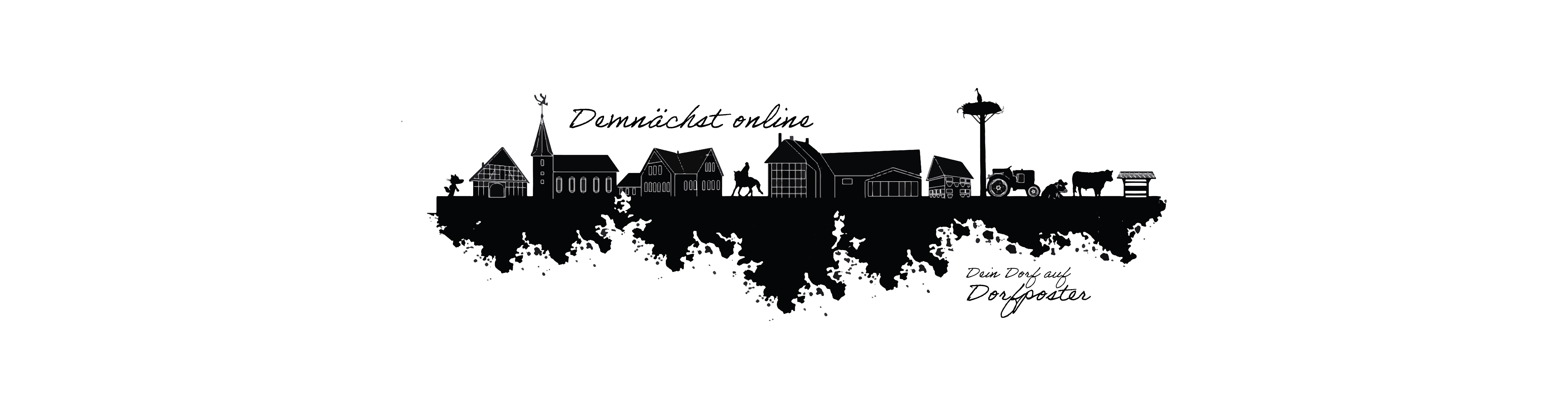 Dorfposter: Skyline Krähenwinkel Banner