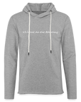 Kapuzensweatshirt Unisex - Grau meliert