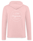 Kapuzensweatshirt Unisex - Rosa-Creme meliert
