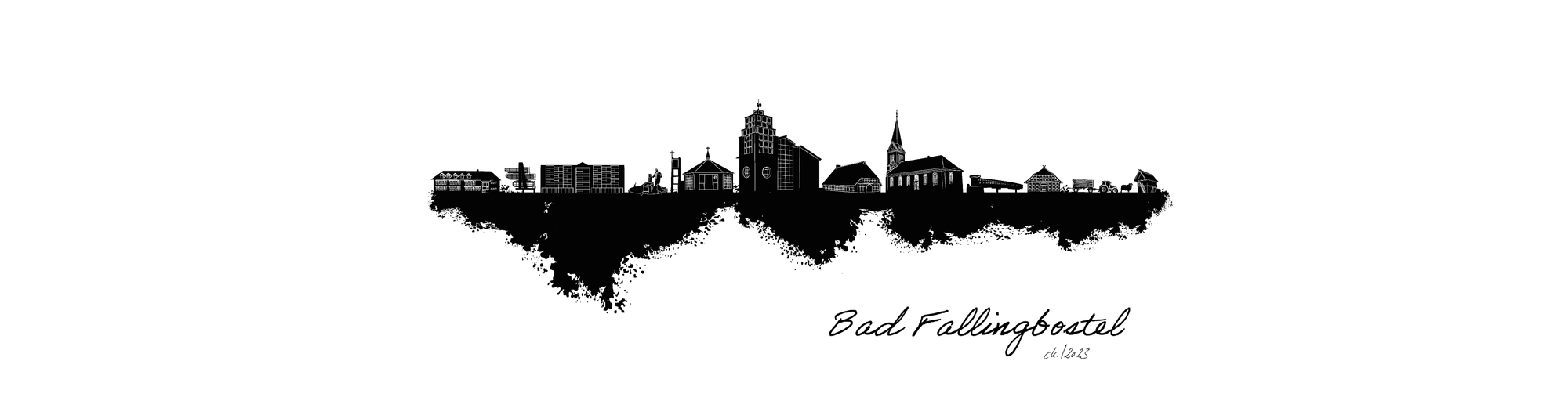 Dorfposter: Skyline Bad Fallingbostel Banner