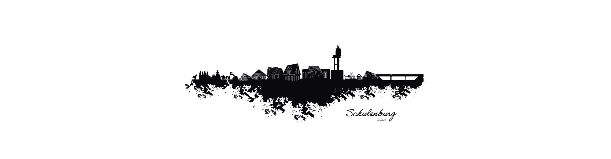 Dorfposter: Skyline Schulenburg Banner