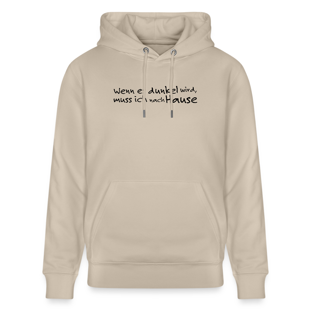 Dorfposter dunkel Bio-Hoodie von Stanley/Stella - Beige