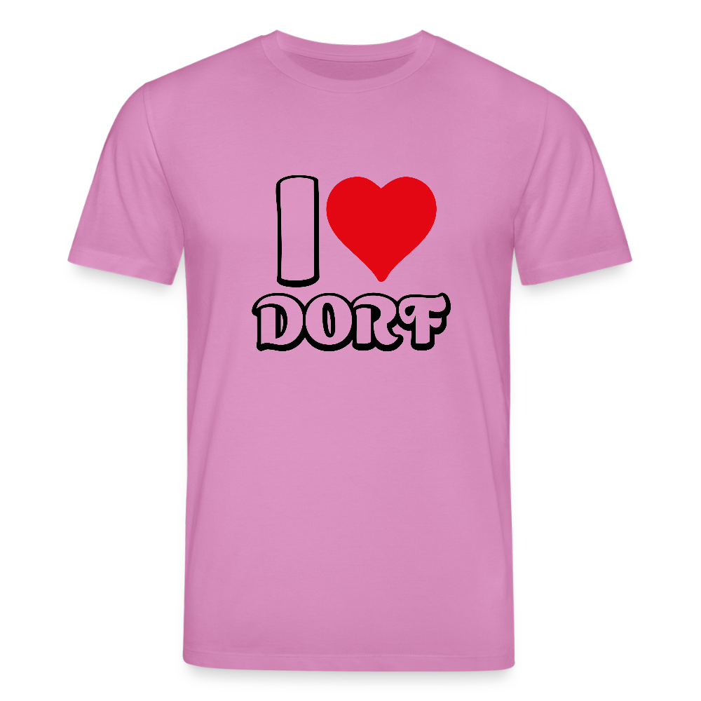 Dorfposter Bio-T-Shirt Love - Pink
