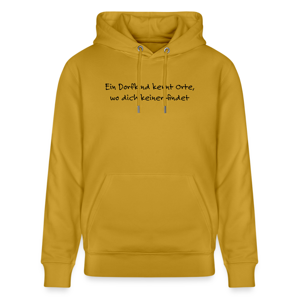 Dorfposter Orte Bio-Hoodie von Stanley/Stella - Ocker