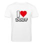 Dorfposter Bio-T-Shirt Love - Weiß