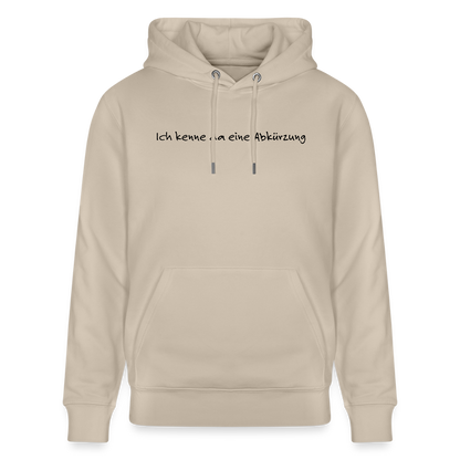 Dorfposter Abkürzung Bio-Hoodie von Stanley/Stella - Beige