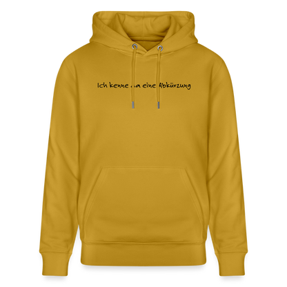 Dorfposter Abkürzung Bio-Hoodie von Stanley/Stella - Ocker