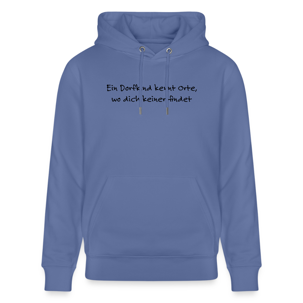 Dorfposter Orte Bio-Hoodie von Stanley/Stella - Blau