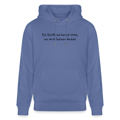Dorfposter Orte Bio-Hoodie von Stanley/Stella - Blau