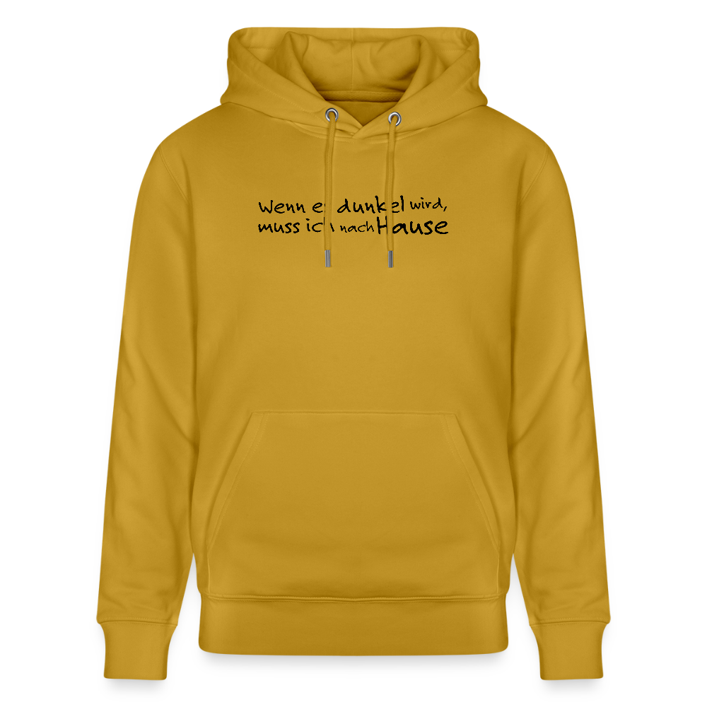 Dorfposter dunkel Bio-Hoodie von Stanley/Stella - Ocker