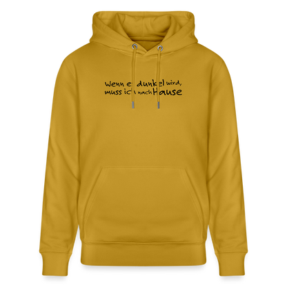Dorfposter dunkel Bio-Hoodie von Stanley/Stella - Ocker