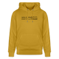 Dorfposter dunkel Bio-Hoodie von Stanley/Stella - Ocker