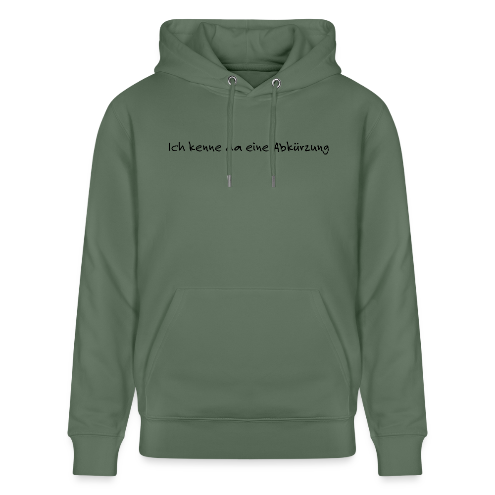 Dorfposter Abkürzung Bio-Hoodie von Stanley/Stella - Tanngrün