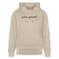Dorfposter schon gehört Bio-Hoodie von Stanley/Stella - Beige