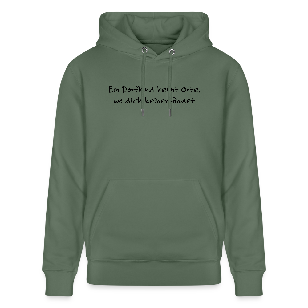 Dorfposter Orte Bio-Hoodie von Stanley/Stella - Tanngrün