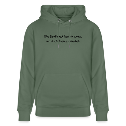 Dorfposter Orte Bio-Hoodie von Stanley/Stella - Tanngrün