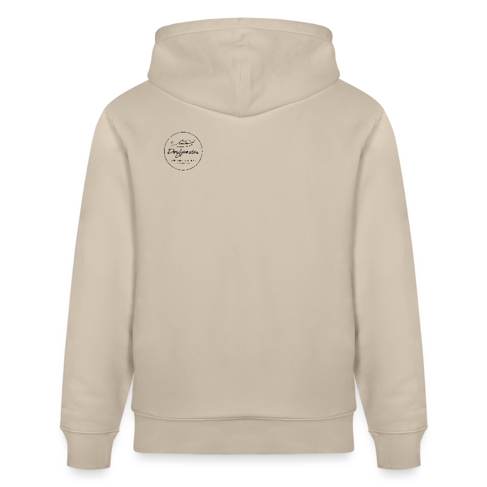 Dorfposter schon gehört Bio-Hoodie von Stanley/Stella - Beige