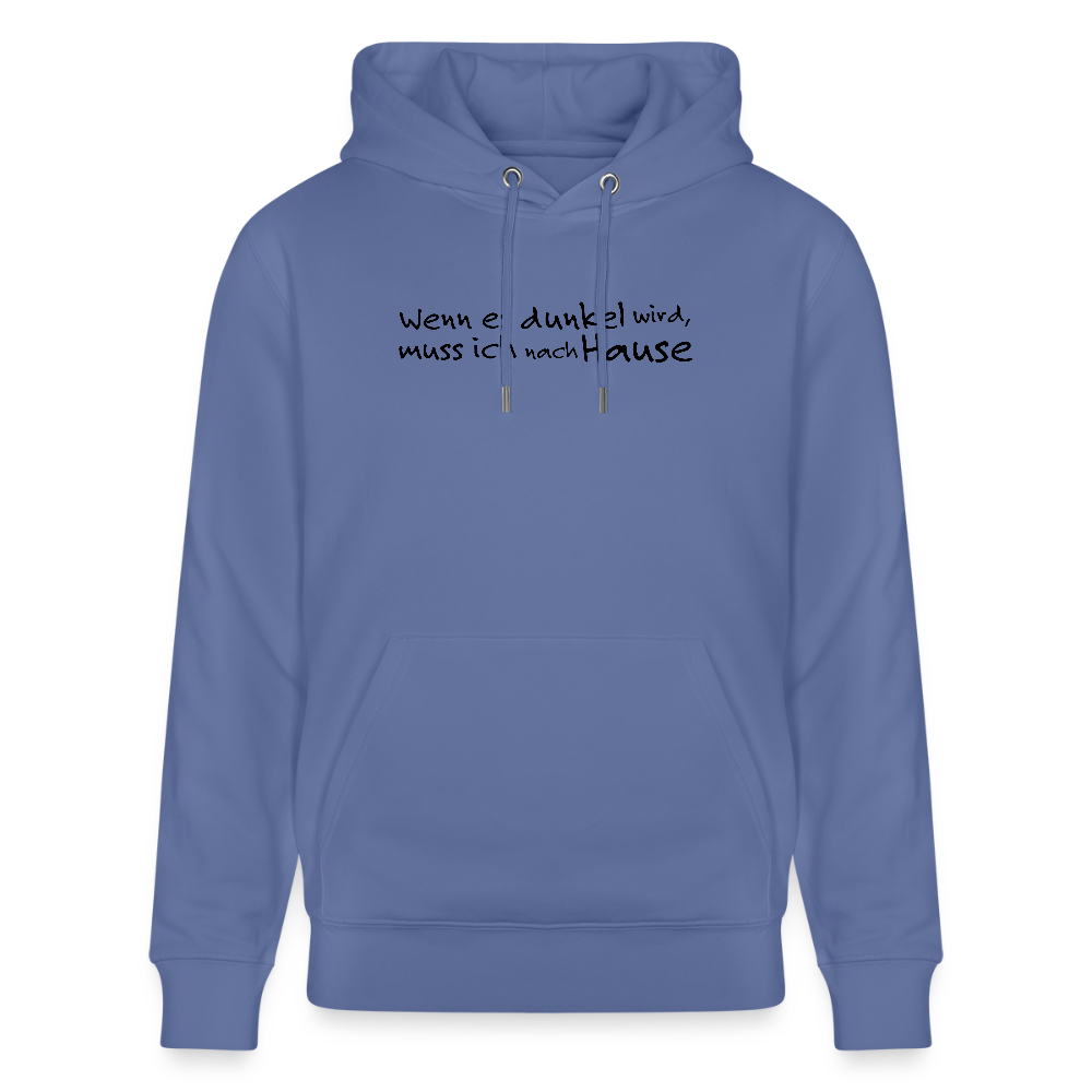Dorfposter dunkel Bio-Hoodie von Stanley/Stella - Blau