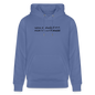 Dorfposter dunkel Bio-Hoodie von Stanley/Stella - Blau