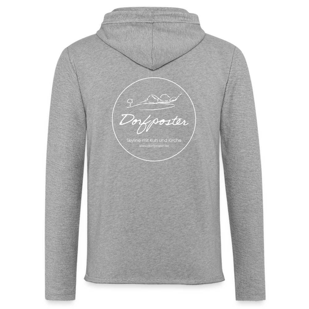 Kapuzensweatshirt Unisex - Grau meliert